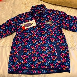 Eddie Bauer. NWT. KIDS. Girls light pullover top. Southwestern‎ design.